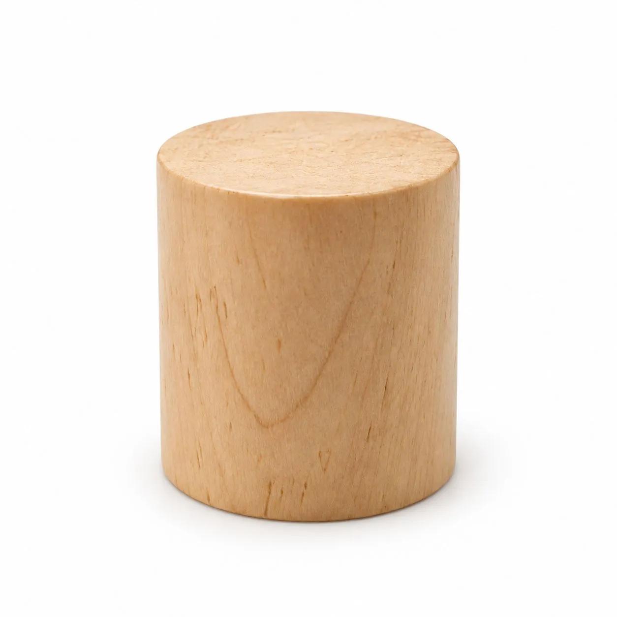 عکس درب چوبی استوانه رنگ چوب 27×32